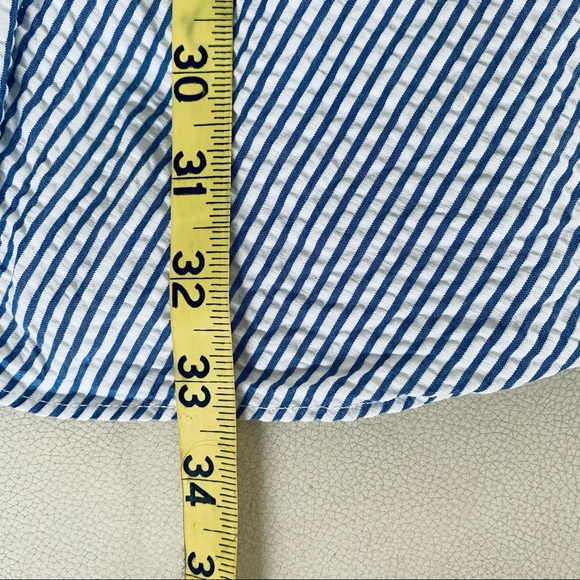 A/X Armani Exchange Button front Striped Dress 0 - Picture 13 of 13